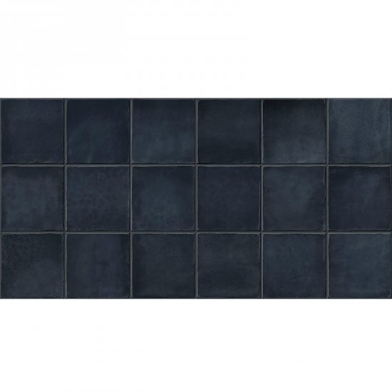 Gres szkliwiony hiszpański Gayafores DECO AMARIS PLUS NAVY błyszczący 32x62,5 gat. I
