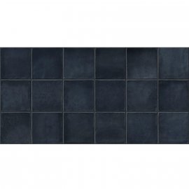 Gres szkliwiony hiszpański Gayafores DECO AMARIS PLUS NAVY błyszczący 32x62,5 gat. I