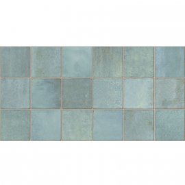Gres szkliwiony hiszpański Gayafores DECO AMARIS GREEN błyszczący 32x62,5 gat. I