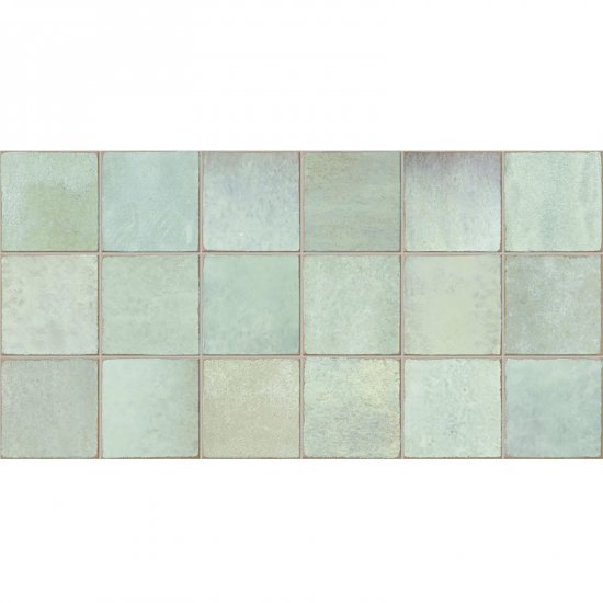 Gres szkliwiony hiszpański Gayafores DECO AMARIS SALVIA błyszczący 32x62,5 gat. I
