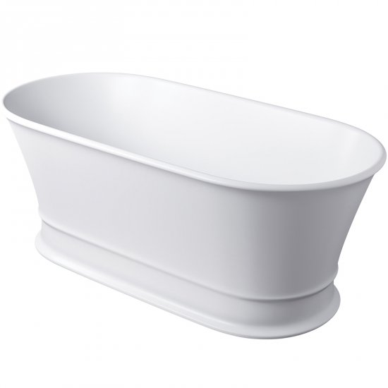 OMNIRES Wanna wolnostojąca CLASSICA M+ 160x79 biały mat CLASSICAWWBM