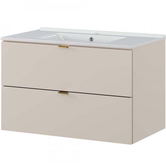 COMAD Szafka DALIA CASHMERE z umywalką meblową LAVA 80 cm