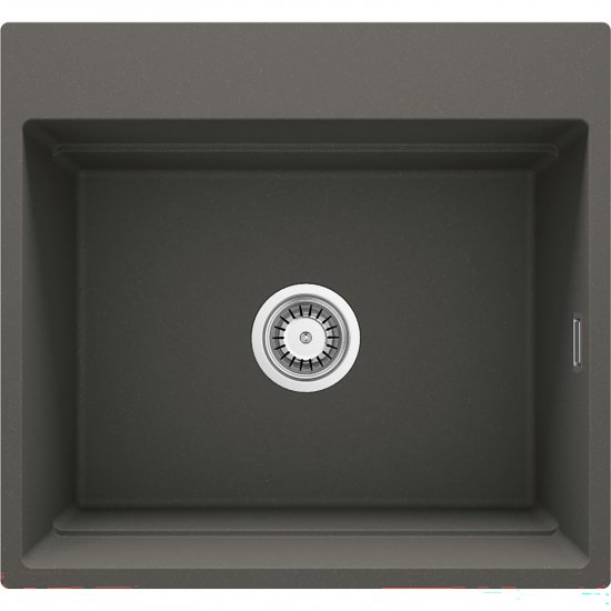 DEANTE Zlewozmywak granitowy MAGNETIC antracyt metalik 1-komorowy magnetyczny ZRM_T10A