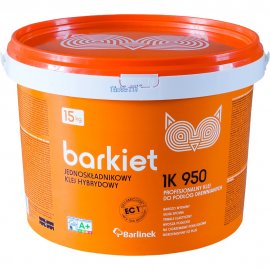 Klej jednoskładnikowy na bazie polimeru hybrydowego 15 kg Barlinek