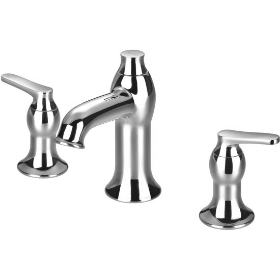 OMNIRES Bateria umywalkowa ART DECO stojąca 3-otworowa chrom połysk AD5114CR