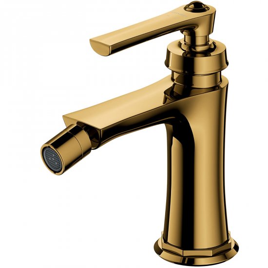 OMNIRES Bateria bidetowa stojąca ARMANCE złoty połysk AM5220GL