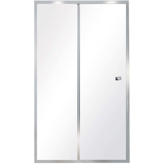 BESCO Drzwi prysznicowe przesuwne DUO SLIDE 140x195 DDS-140