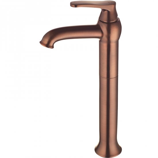 OMNIRES Bateria umywalkowa stojąca ART DECO wysoka miedź antyczna szczotkowana AD5112ORB