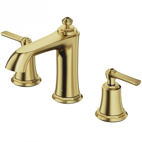 OMNIRES Bateria umywalkowa stojąca ARMANCE 3-otworowa mosiądz szczotkowany AM5214BSB