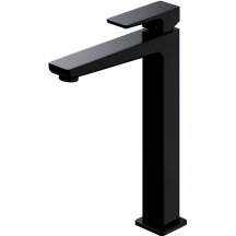 OMNIRES Bateria umywalkowa PARMA stojąca wysoka czarny mat PM7412BL