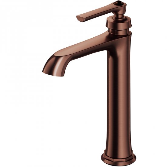 OMNIRES Bateria umywalkowa stojąca ARMANCE wysoka 26 cm miedź antyczna szczotkowana AM5212ORB