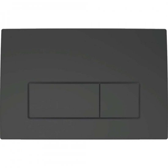 GEBERIT Przycisk spłukujący DELTA50 24,6x16,4 cm czarny mat 115119141