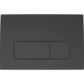GEBERIT Przycisk spłukujący DELTA50 24,6x16,4 cm czarny mat 115119141