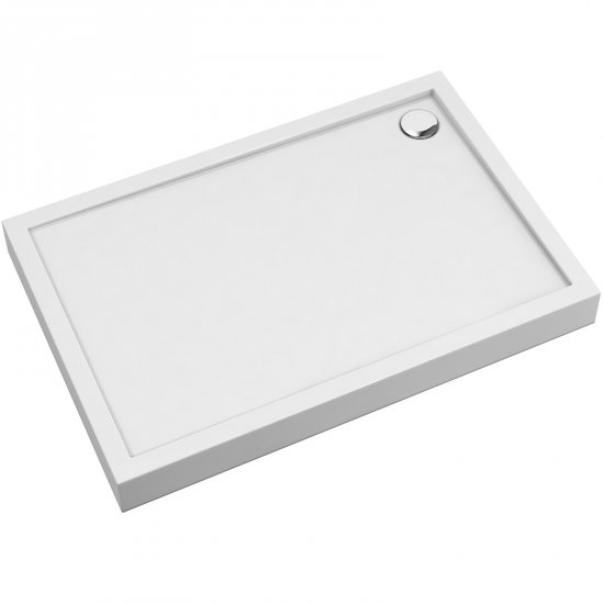 OMNIRES Brodzik prostokątny CAMDEN 140x70x12 biały połysk CAMDEN70-140-PBP