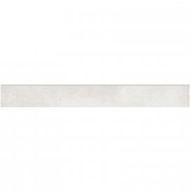 Gres szkliwiony cokół WILLMORE GPT1108 white mat 7,2x59,8 gat. I