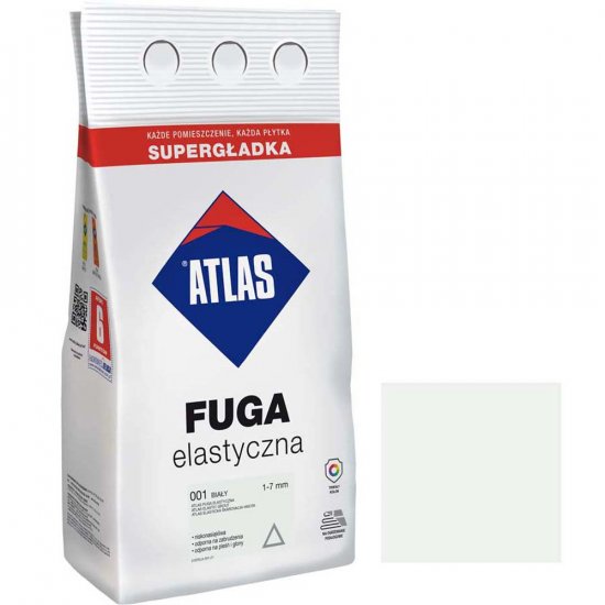 Fuga elastyczna Atlas 001 biały 5 kg