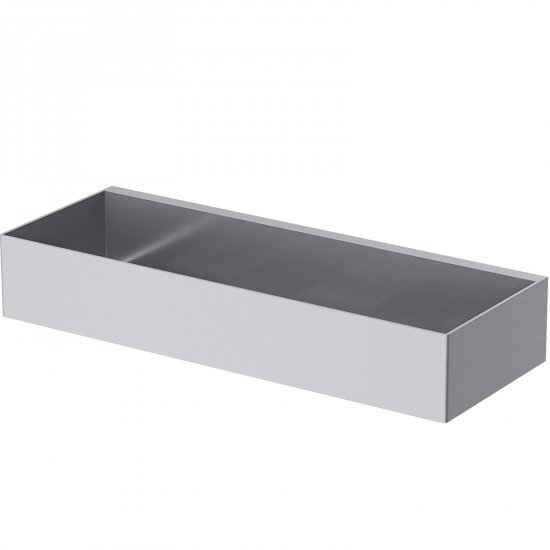 OMNIRES Koszyk prysznicowy UNI 30x5x11 nikiel szczotkowany UN10335NI