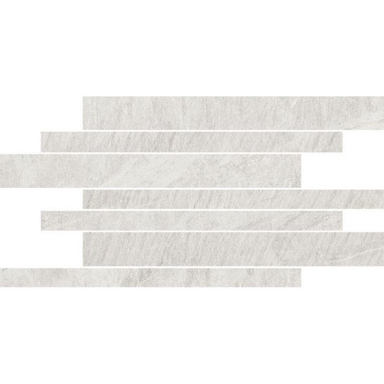 Gres szkliwiony mozaika YAKARA white 22,2x44,6 gat. I