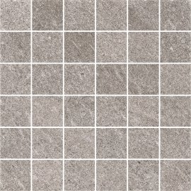 Gres szkliwiony mozaika BOLT light grey mat 29,8x29,8 gat. I