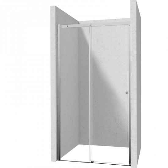 DEANTE Drzwi prysznicowe przesuwne KERRIA PLUS 100 cm chrom KTSP010P