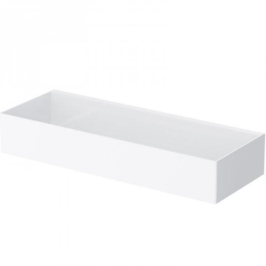 OMNIRES Koszyk prysznicowy UNI 30x5x11 biały mat UN10335WM