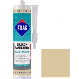 Silikon sanitarny Atlas 118 jaśminowy 280 ml