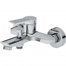 CERSANIT Bateria wannowo-prysznicowa ścienna NATIS jednouchwytowa chrom S951-822