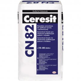 Posadzka cementowa CERESIT CN82 do aplikacji ręcznej i mechanicznej 25kg