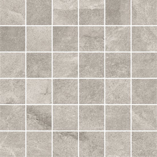 Gres szkliwiony mozaika MARENGO light grey mat 29,8x29,8 gat. I