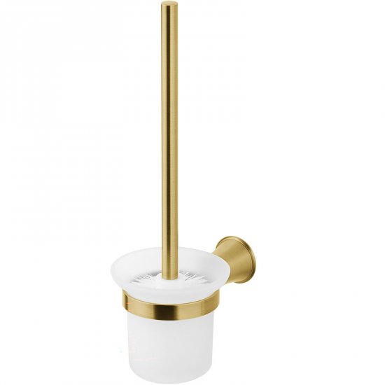 OMNIRES Szczotka toaletowa ART LINE wisząca mosiądz szczotkowany AL53620BSB