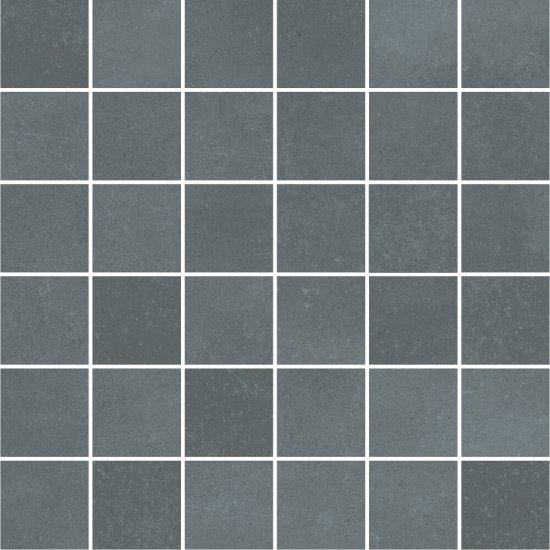 Gres szkliwiony mozaika VELVET CONCRETE grey mat 29,8x29,8 gat. I