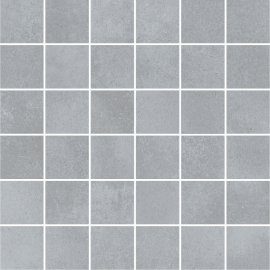 Gres szkliwiony mozaika VELVET CONCRETE light grey mat 29,8x29,8 gat. I