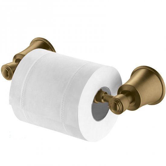 OMNIRES Uchwyt ART LINE na papier toaletowy brąz antyczny szczotkowany AL53510BR