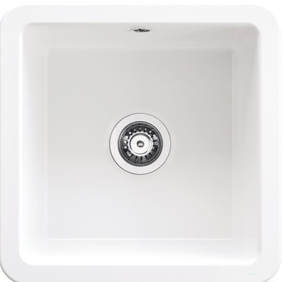 DEANTE Zlewozmywak ceramiczny LUMI biały 1-komorowy ZCU_610B