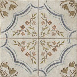 Gres szkliwiony LAVRI multicolour mat patchwork 42x42 gat. I Cersanit