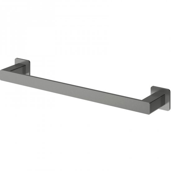 OMNIRES Wieszak NELSON na ręcznik 42 cm grafit szczotkowany NL80214GR