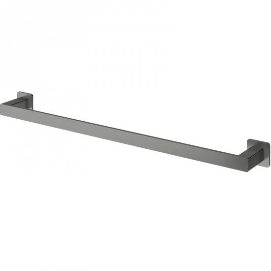 OMNIRES Wieszak NELSON na ręcznik 62 cm grafit szczotkowany NL80216GR