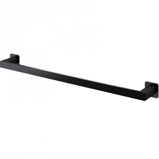 OMNIRES Wieszak NELSON na ręcznik 62 cm czarny mat NL80216BL