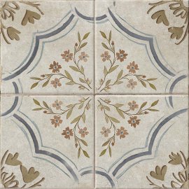 Gres szkliwiony LAVRI multicolour mat patchwork 42x42 gat. II