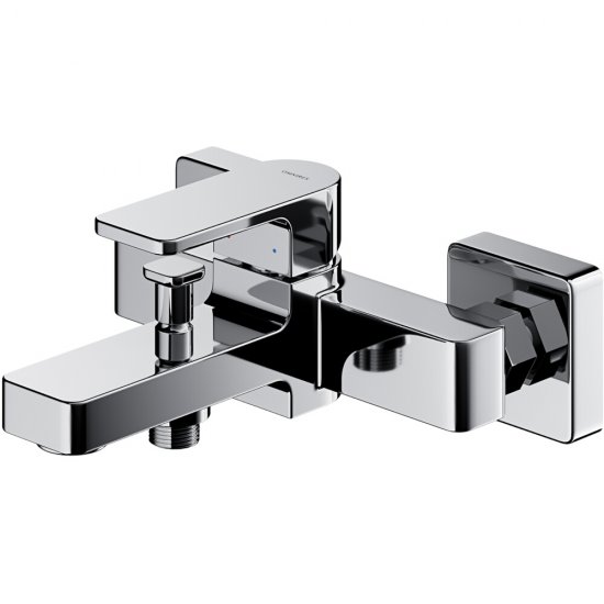 OMNIRES Bateria wannowa BARETTI ścienna chrom połysk BA7830CR