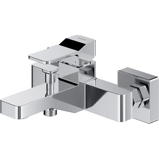 OMNIRES Bateria wannowa SLIDE ścienna chrom połysk SL7730CR