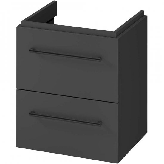 CERSANIT Szafka podumywalkowa LARGA 50 zmontowana antracytowa S164-035