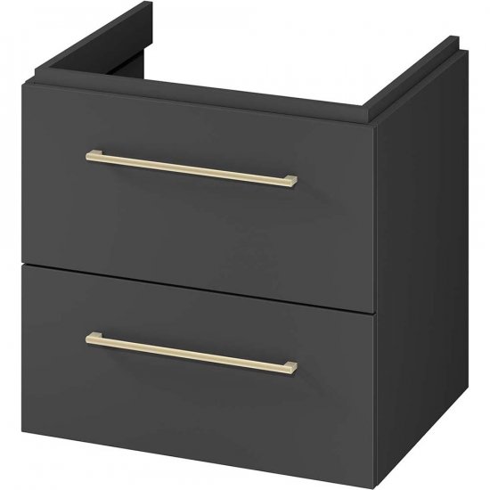 CERSANIT Szafka podumywalkowa LARGA 60 zmontowana antracytowa S164-036