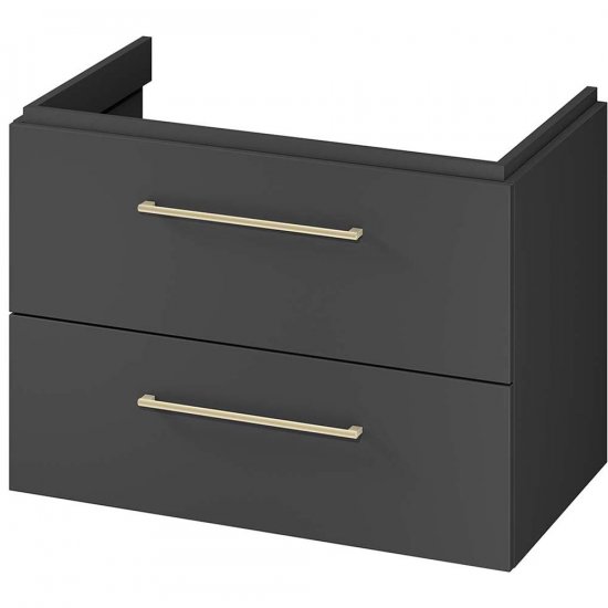 CERSANIT Szafka podumywalkowa LARGA 80 zmontowana antracytowa S164-037