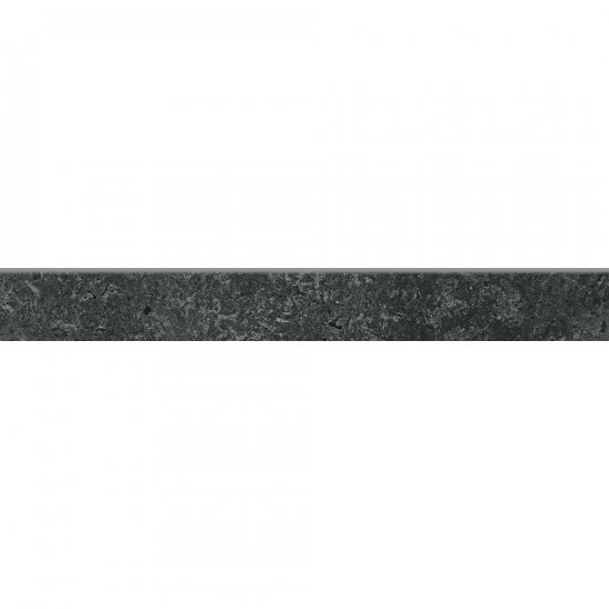 Gres szkliwiony cokół CANDY graphite/black mat 7,2x59,8 #568 gat. I