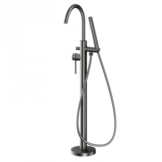 KFA Bateria wannowa wolnostojąca MOZA gun metal grey PVD 5035-510-61