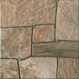 Gres szkliwiony MILANO brown mat 32,6x32,6 gat. II