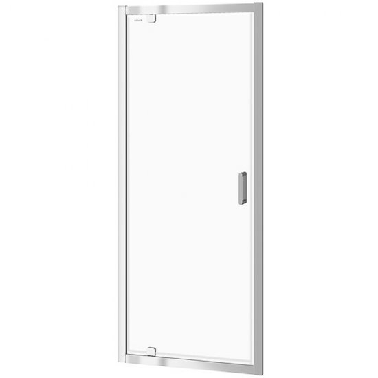 Drzwi PIVOT kabiny prysznicowej ARTECO 80x190 transparentne