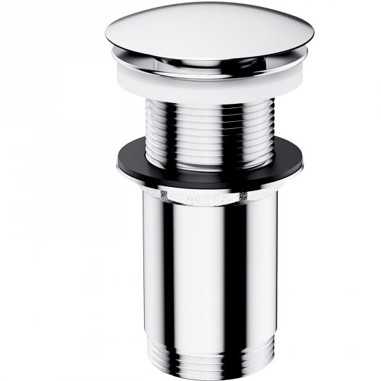 OMNIRES Korek KLIK-KLAK do umywalki bez przelewu chrom połysk A716CR