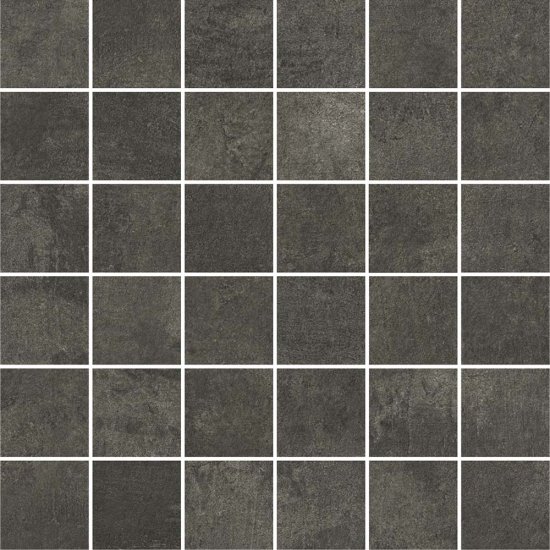 Gres szkliwiony mozaika TICA anthracite mat 29,8x29,8 gat. I
